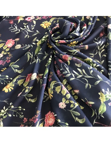 SZYFON-ŻORŻETA DRUK CYFROWY KWIATY