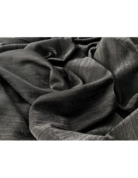 DZIANINA Z LUREXEM BLACK.