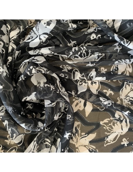 SZYFON ŻAKARD Z MOTYWEM KWIATOWYM