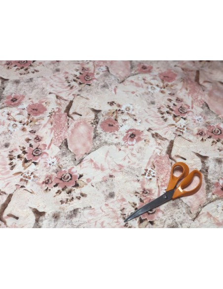 SZYFON ŻAKARD Z LUREXEM PASTEL