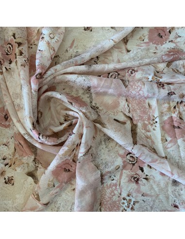 SZYFON ŻAKARD Z LUREXEM PASTEL