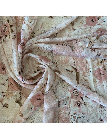 SZYFON ŻAKARD Z LUREXEM PASTEL