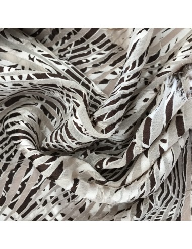 SZYFON SATYNA BROWN*