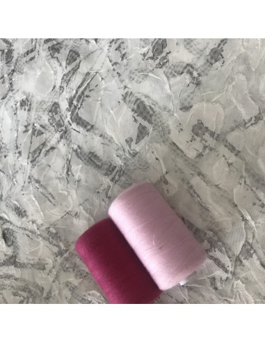 SZYFON ŻAKARDOWY ECRU*