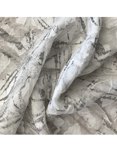 SZYFON ŻAKARDOWY ECRU*