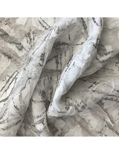 SZYFON ŻAKARDOWY ECRU*