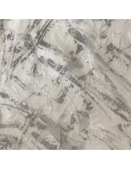 SZYFON ŻAKARDOWY ECRU*