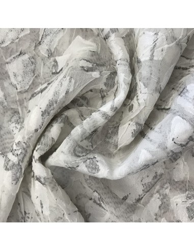 SZYFON ŻAKARDOWY ECRU*