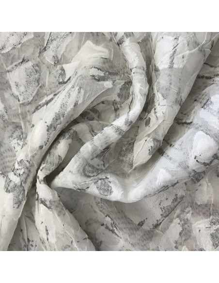 SZYFON ŻAKARDOWY ECRU*