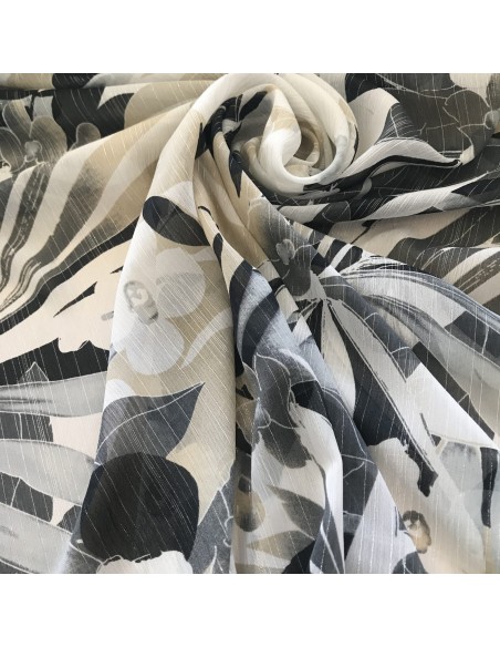 SZYFON YORIU PALMY CZARNY/SZARY/BEŻ