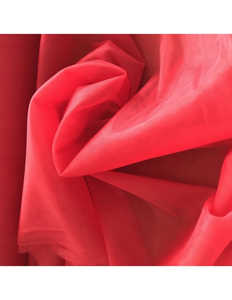 TIUL MIĘKKI - CZERWONY*