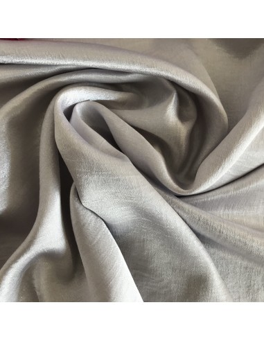 Tkanina dekoracyjna szantung jasny szary