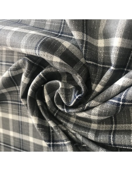 KRATKA GRANATOWA ZE SREBRNĄ NITKĄ