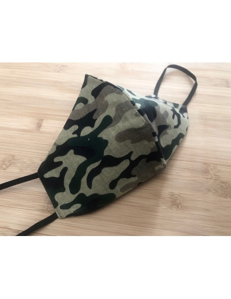 Maseczka bawełniana 100% bawełna moro ochronna