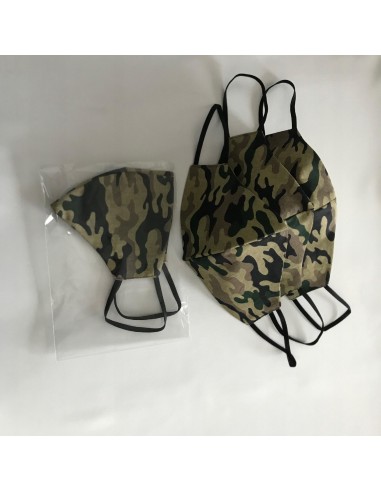 Maseczka bawełniana 100% bawełna moro ochronna