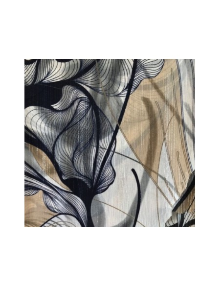 Szyfon yoriu sęki z nitką lureksową 150cm