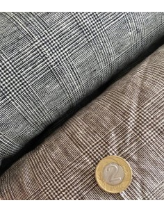 Tkanina bawełna 100% kratka 145cm