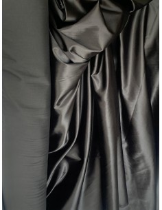 Tkanina bawełna satynowa 150cm czarna