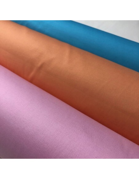 Tkanina bawełniana 100% maseczki bawełna POMARAŃCZ