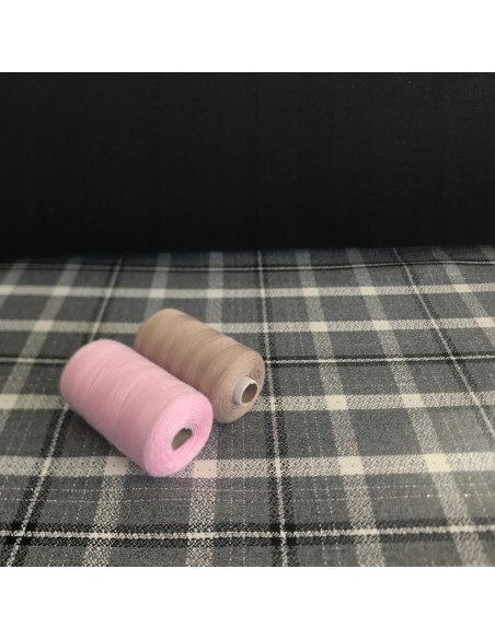 Tkanina kratka żakardowa ze srebrną nitką