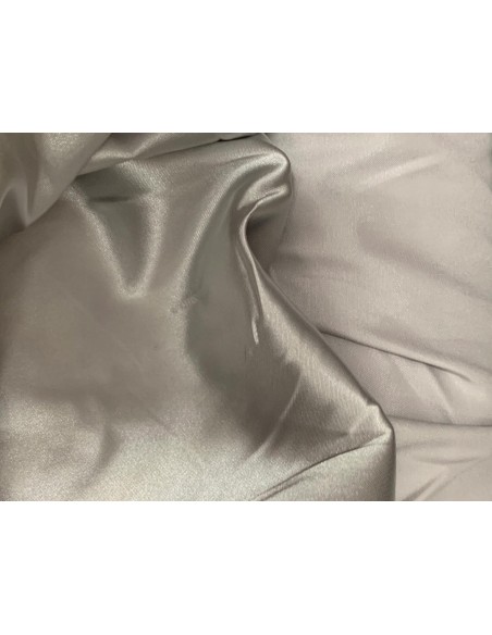 Tkanina satyna z lajkrą 150cm srebrna