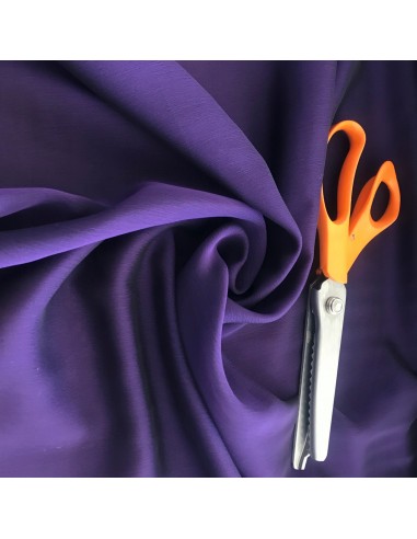 Tkanina szyfon dwuton kolor śliwkowy