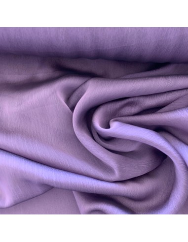 Tkanina szyfon gładki dwutonowy kolor wrzos