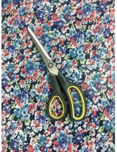 Tkanina szyfon wzór kwiatowy łąka 150cm