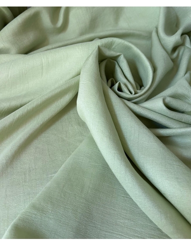 Tkanina dekoracyjna szantung pistacja