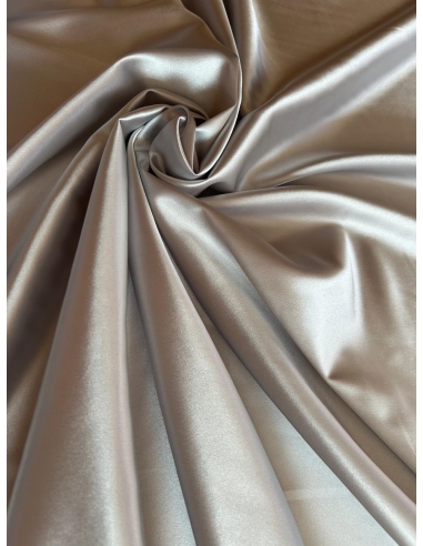 Tkanina dekoracyjna szantung jasny szary