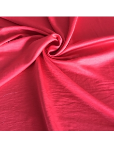 Tkanina satyna matowa czerwony