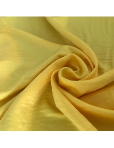 Tkanina satyna matowa żółty