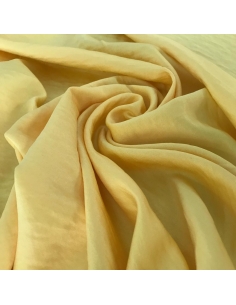 Tkanina satyna matowa żółty 2